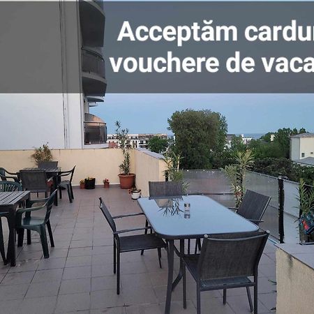 Cazare Eforie Nord, Plaja Acapulco, Garsoniere Four Studios, Bucatarie Comuna, Baie Proprie, Etaj 4, Fara Lift 外观 照片