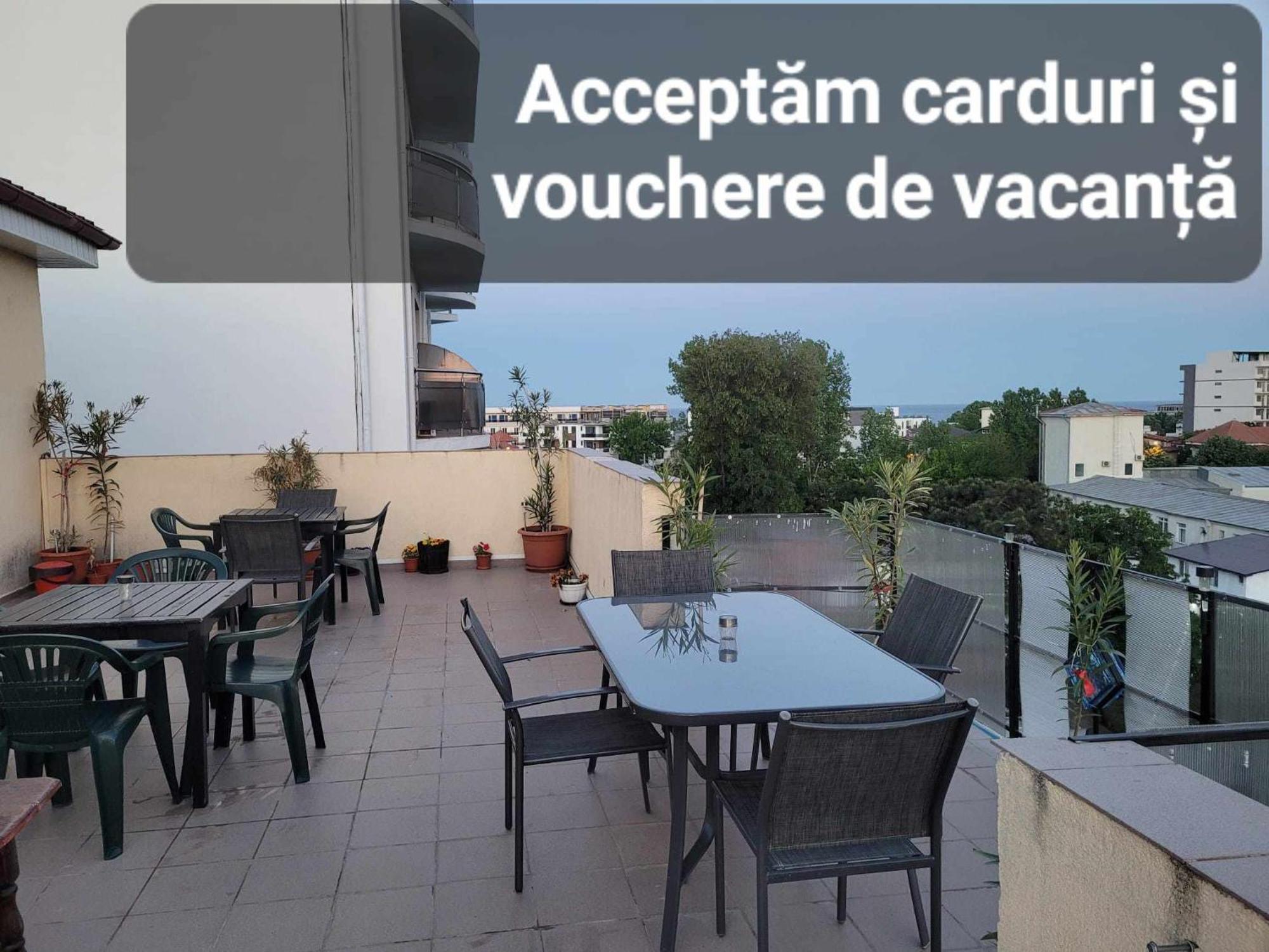 Cazare Eforie Nord, Plaja Acapulco, Garsoniere Four Studios, Bucatarie Comuna, Baie Proprie, Etaj 4, Fara Lift 外观 照片